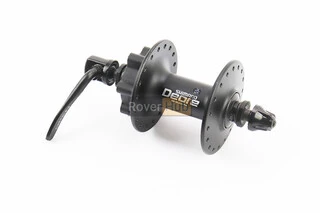 Втулка передня MTB алюмінієва 14Gx36H, Disk-brake, кріпл. ексцентрик, чорна DEORE НВ-M525A