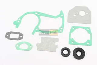 Прокладки 4500/5200/5800, к-кт 6 деталей + сальники (15x35x4,5 + 15x28x4,5), (на блистере)