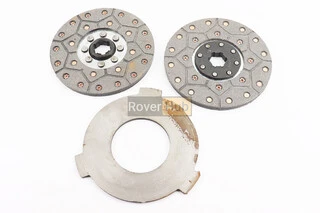 Диск фрикційний 2шт + диск проміжний к-кт