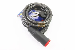 Замок протиугінний тросовий 1500х12мм під ключ, TY503