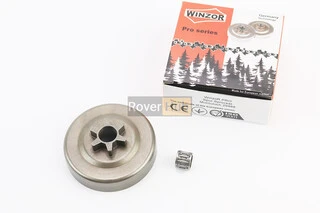 Тарілка зчеплення "зірка" 3/8-6 MCCULLOCH + підшипник, "PRO SERIA"