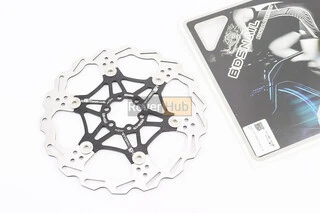 Гальмівний диск 203мм, кріпл. 6 болтів, на алюмінієвому павуку, чорний FD-01