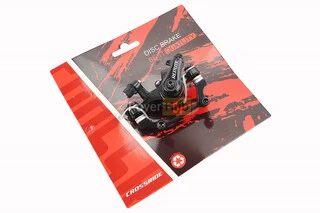 Гальмівний супорт задній (F180/R160мм), чорний DSC-310