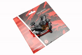 Гальмівний супорт задній (F180/R160мм), чорний DSC-710