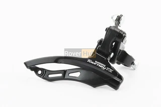 Перемикач ланцюга передній з нижньою тягою, кріпл. 28,6мм, під зірку 42T, чорний FD-TZ 500