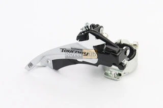 Перемикач ланцюга передній з універсальною тягою, кріпл. 31,8/34,9мм, під зірку 42T, FD-TY500