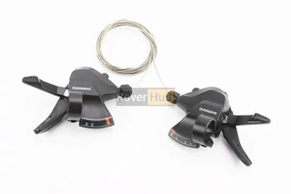 Перемикачі (манетка) 3x8 швидкості, чорні ALTUS SL-M315