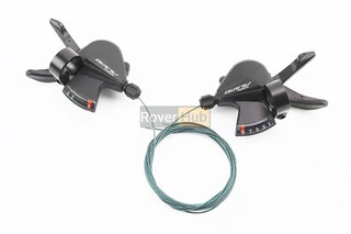 Переключатели (манетка) 3x9 скоростей, чёрные ALIVIO SL-M3100