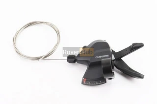 Перемикач (манетка) R8 швидкостей, чорна SL-M315