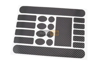 Защитная пленка на раму (0,15мм), карбон