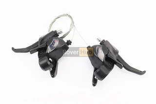 Переключатели (моноблок) 3x7 скоростей, чёрные ST-EF 41