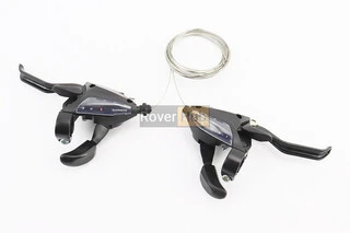 Переключатели (моноблок) 3x7 скоростей, чёрные ST-EF 500