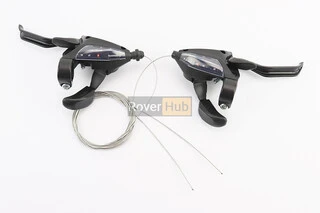 Переключатели (моноблок) 3x8 скоростей, чёрные ST-EF 500