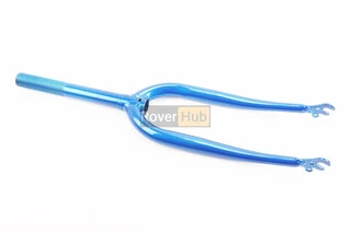 Вилка 20" з різьбою 1" (25,4мм), шток 200мм, синя