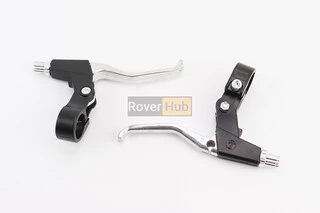 Гальмівні ручки, алюмінієві, чорно-сірі