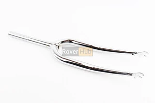 Вилка 24" з різьбою 1" (25,4мм), шток 200мм, нікельована