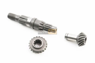 Вал редуктора нижнього + шестерня 2шт 7T, к-кт 3шт