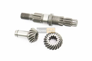 Вал редуктора нижнього + шестерня 2шт 9T, к-кт 3шт