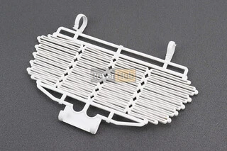 Кришка кошика багажного переднього, пластмасова, біла