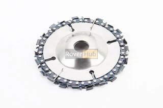 Диск на болгарку з ланцюгом D-102mm, d-16mm