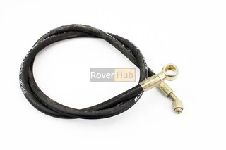 Шланг гидравлический (L-148см, фитинг1 под болт D-18mm, фитинг2 30град, гайка М16)