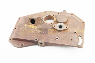 Крышка блока двигателя правая (со стороны заводного рычага), длинная, 12отв., чугун R180NM, НЕ ЗАГЛУШЕН МАСЛЯНЫЙ КАНАЛ