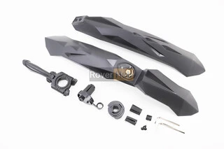 Крила пластмасові 24-26" MTB швидкознімні, чорні YS-600