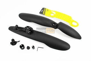 Крила пластмасові 24-26" MTB швидкознімні, чорні SMG-669