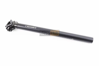 Труба сидіння МТВ 30,4х400мм, алюмінієва, (кріпл. 2 болти), чорна CROSSER