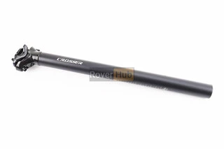 Труба сидіння МТВ 30,4х400мм, алюмінієва, (кріпл. 2 болти), чорна CROSSER