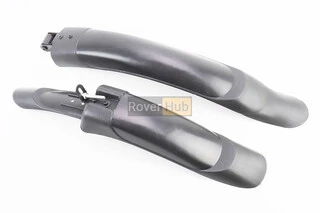 Крила пластмасові 24-26" MTB розсувні, чорні