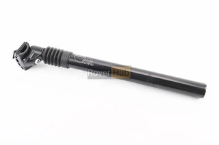 Труба-амортизатор сидіння MTB 28,6х340мм алюмінієва, чорна KSP-525