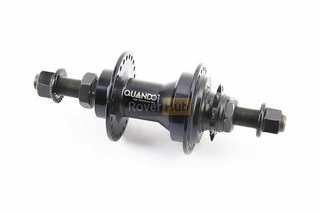 Втулка задня BMX алюмінієва 14Gx48H драйвер 9т, вісь 14мм, кріпл. гайка, чорна KT-M89R