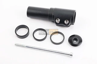 Подовжувач штока вилки 1 1/8&rdquo; (28.6 мм)х120мм, алюмінієвий, чорний KL-4025