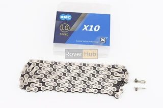 Ланцюг приводний 1/2х11/128х114L 10 швидкостей, сріблясто-чорна X10