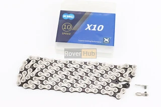 Ланцюг приводний 1/2х11/128х116L 10 швидкостей, сріблясто-чорна X10