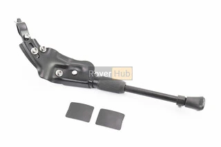 Підніжка бокова задня телескопічна для 24"- 29", з регульованим кутом кріплення, алюмінієва, чорна HS-002D