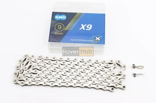 Ланцюг приводний 1/2х11/128х116L 9 швидкостей, сріблястий X9