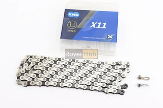 Ланцюг приводний 1/2х11/128х118L 11 швидкостей, сріблясто-чорна X11