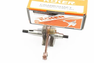 Колінвал 1E40F шатун - жовтий