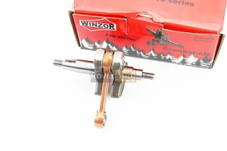 Колінвал 1E40F шатун - жовтий, "PRO SERIA"