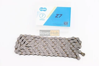 Цепь приводная 1/2х3/32х116L 7 скоростей, серо-коричневая Z7