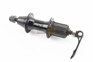 Втулка задня MTB алюмінієва 14Gx36H під касету 8-10зв, V-brake, кріпл. ексцентрик, чорна KT-W5ER