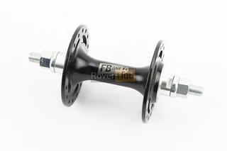 Втулка передня FIX алюмінієва 14Gx32H, 2 пром-підшипники 6000 2RS, кріпл. гайка, чорна FB-A266В