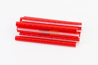 Світловідбивачі на спиці 5х75мм, 12шт к-кт, червоні JY-1201