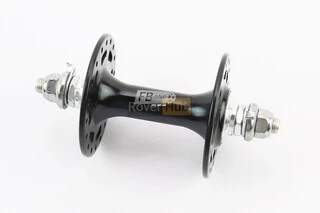 Втулка передня FIX алюмінієва 14Gx36H, 2 пром-підшипники 6000 2RS, під гайку, чорна FB-A266В