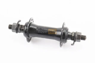 Втулка передня MTB 14Gx36H, Disk-brake (різьба), кріпл. гайка, чорна SF-A07F