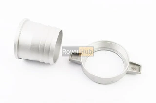 Переходник мотопомпы с фланца на шланг, алюминий к-кт 2шт, 3"(74mm)