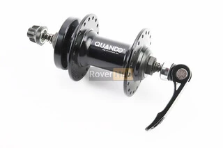 Втулка передня MTB алюмінієва 14Gx36H, Disk-brake, кріпл. ексцентрик, чорна KT-MD7F