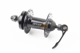 Втулка передня MTB алюмінієва 14Gx36H, Disk-brake, кріпл. ексцентрик, чорна MS37F